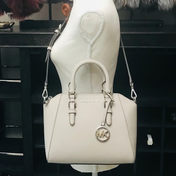 2PCS Michael Kors Ciara Medium Satchel Wallet Set - Picture 7 of 8